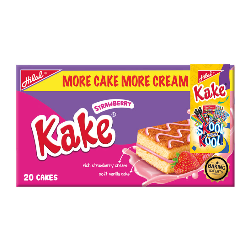 Kake - Strawberry 20 Pieces - Rs10 - Free CP Gift
