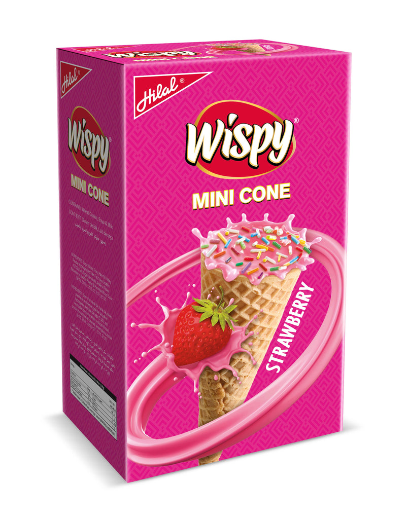 Pack of 30 Wispy Cones Strawberry