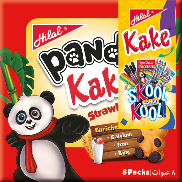 Panda Kake - Strawberry 8 Pieces Rs30 - Free CP Gift