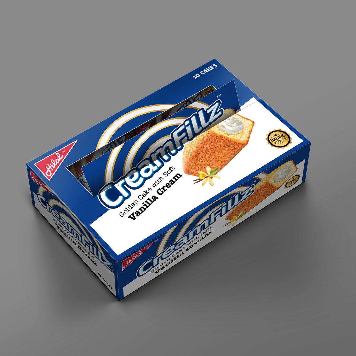 Pack of 10 CreamFillz Vanilla