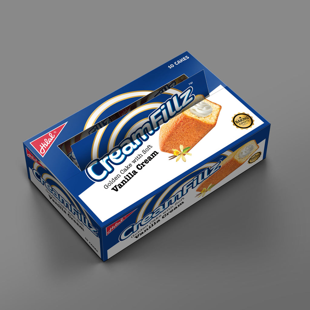 Pack of 10 CreamFillz Vanilla