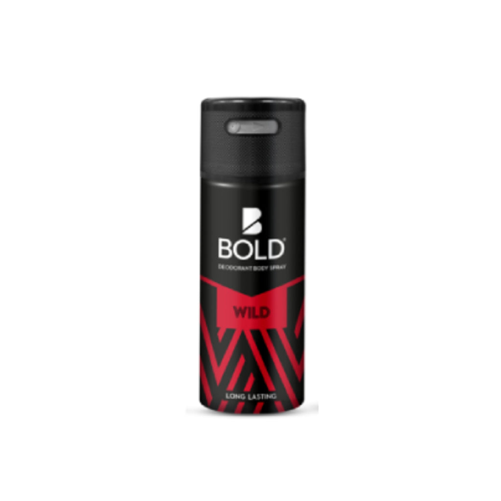 Bold Gas Body Spray Wild 150ML