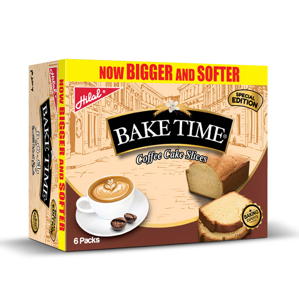 Baketime Coffee Slices 6 Packs