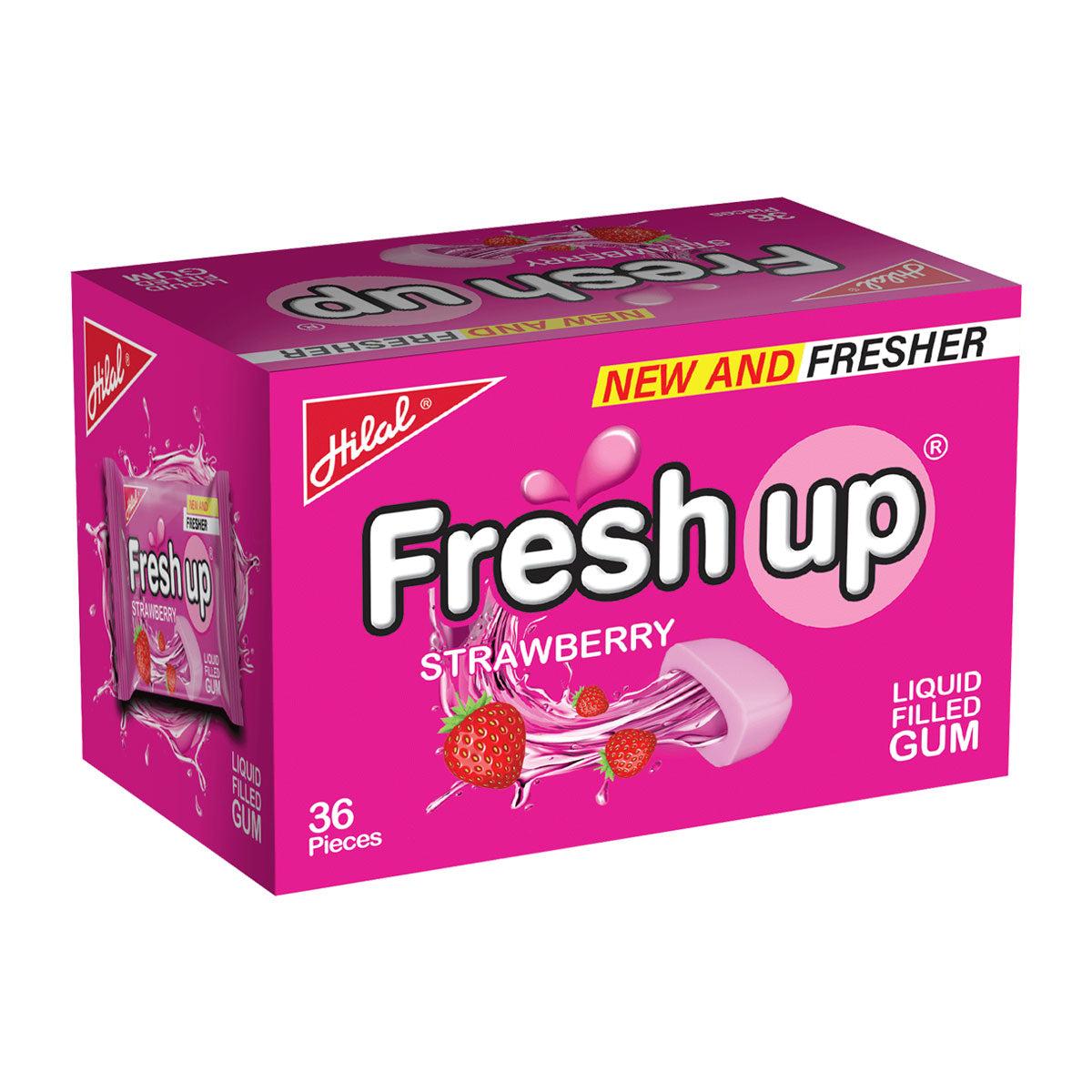 Pack of 36 Fresh Up Strawberry